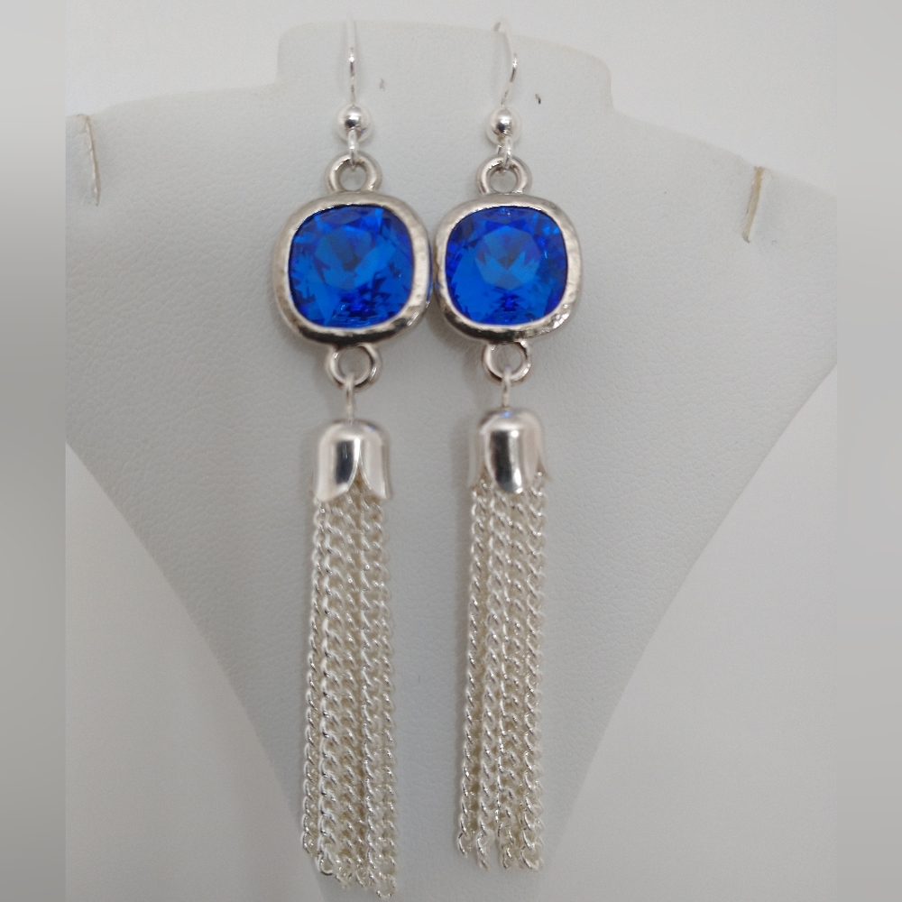 Swarovski Tassel earrings